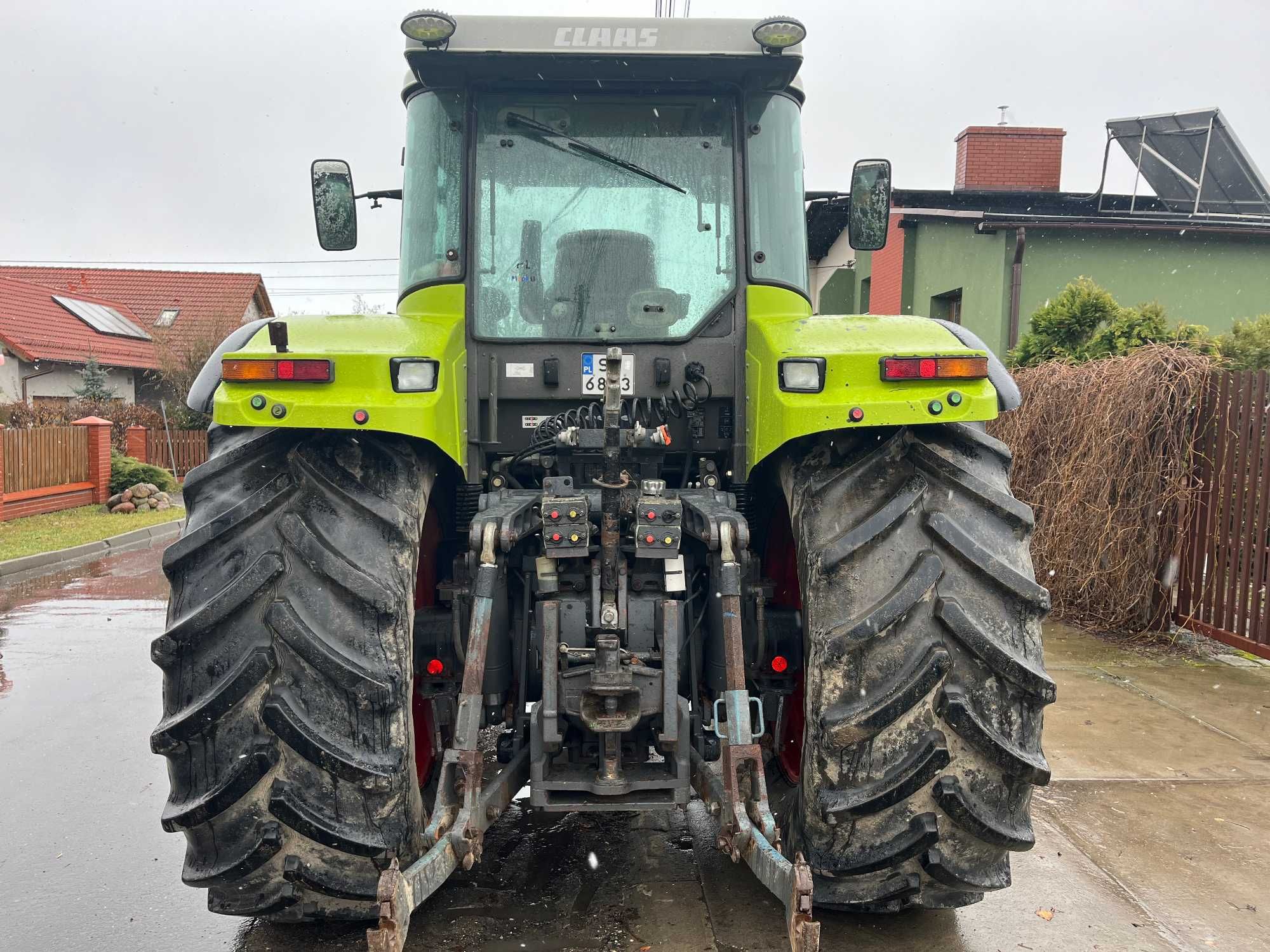 Ciągnik rolniczy Claas (Renault) Ares 816 RZ,  4550MTG, pneumatyka.