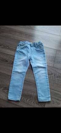 Jeansy zara r. 104