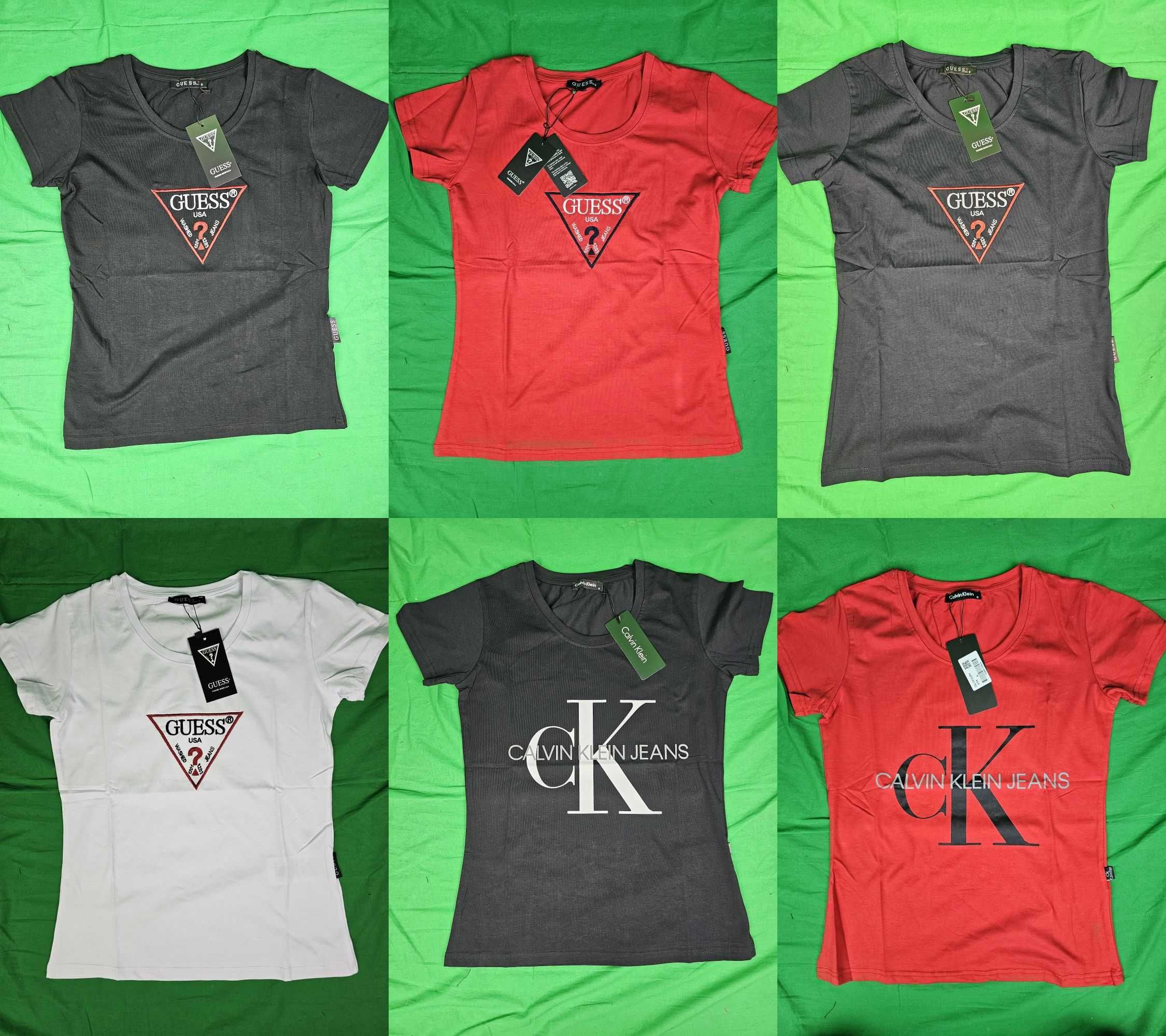 Koszulka Shirt koszulki Guess Calvin Klein damskie Premium