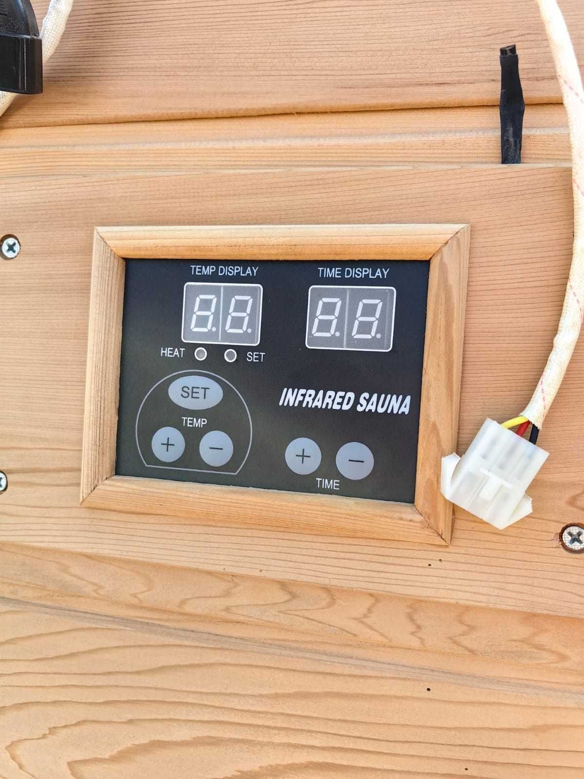 Sauna kabina infrared na podczerwień 230V  1-2 osoby radio oświetlenie
