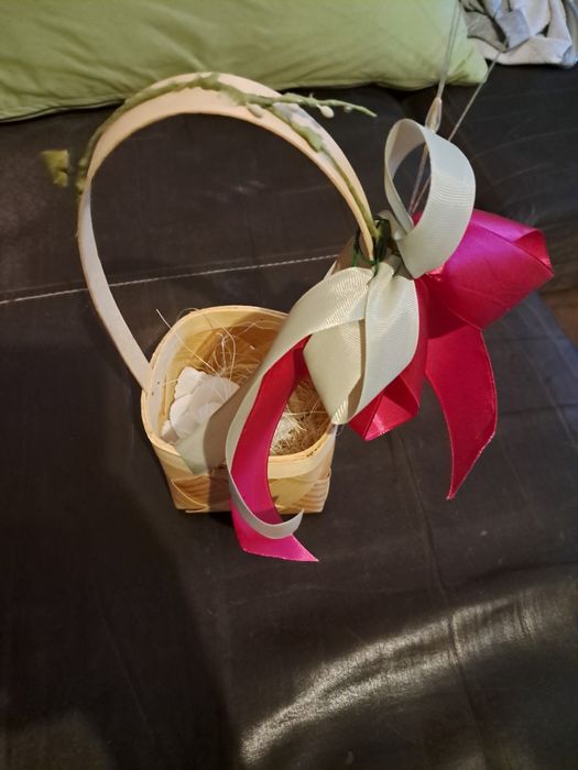 Mały koszyk wielkanocny