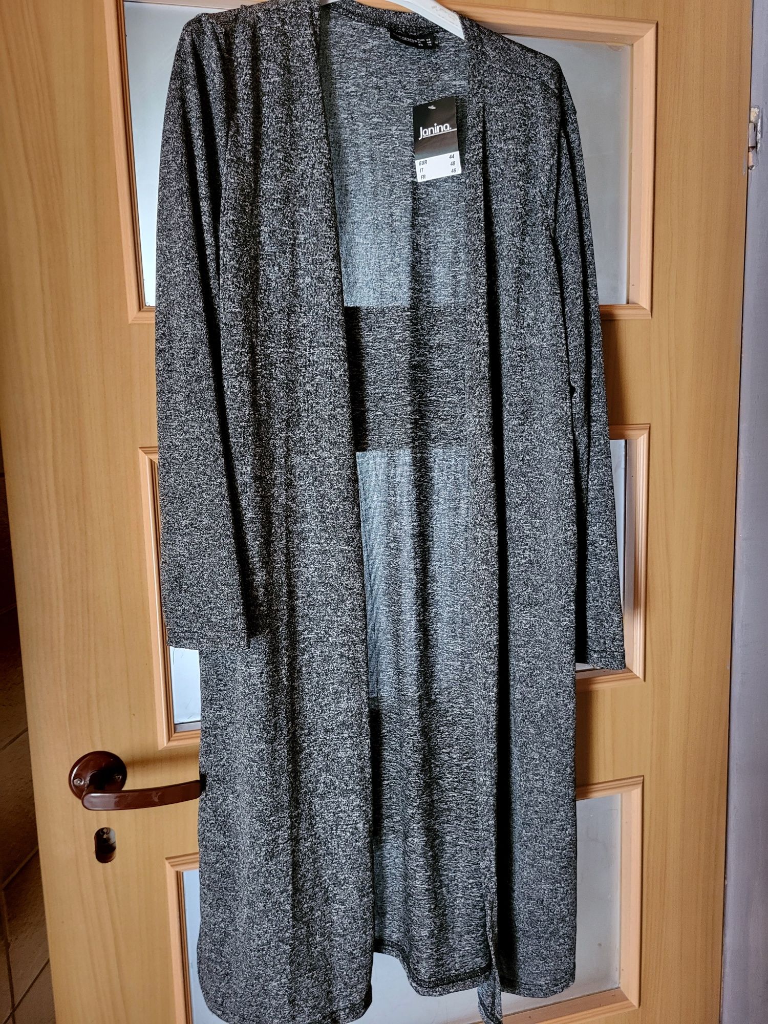 Dluzszy szary sweter XL nowy