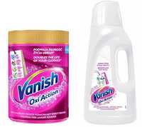 Vanish Oxi Action odplamiacz w proszku 625g + Vanish Oxi Actiotion 2L