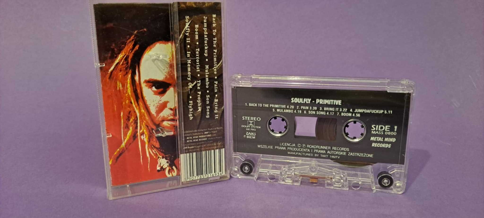 Soulfly – Primitive Poland 2000 KASETA