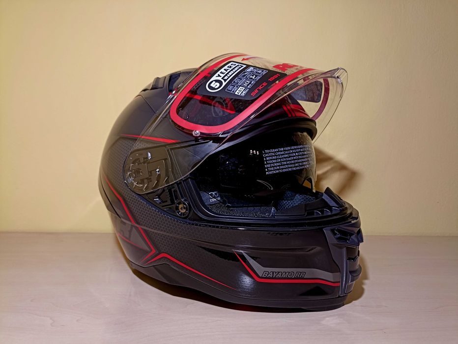 Kask motocyklowy - rozmiar L - kask integralny z blendą - 2025 - tanio
