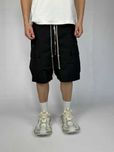 Шорти Rick Owens DRKSHDW шорты черные чорні длинные opium довгі black