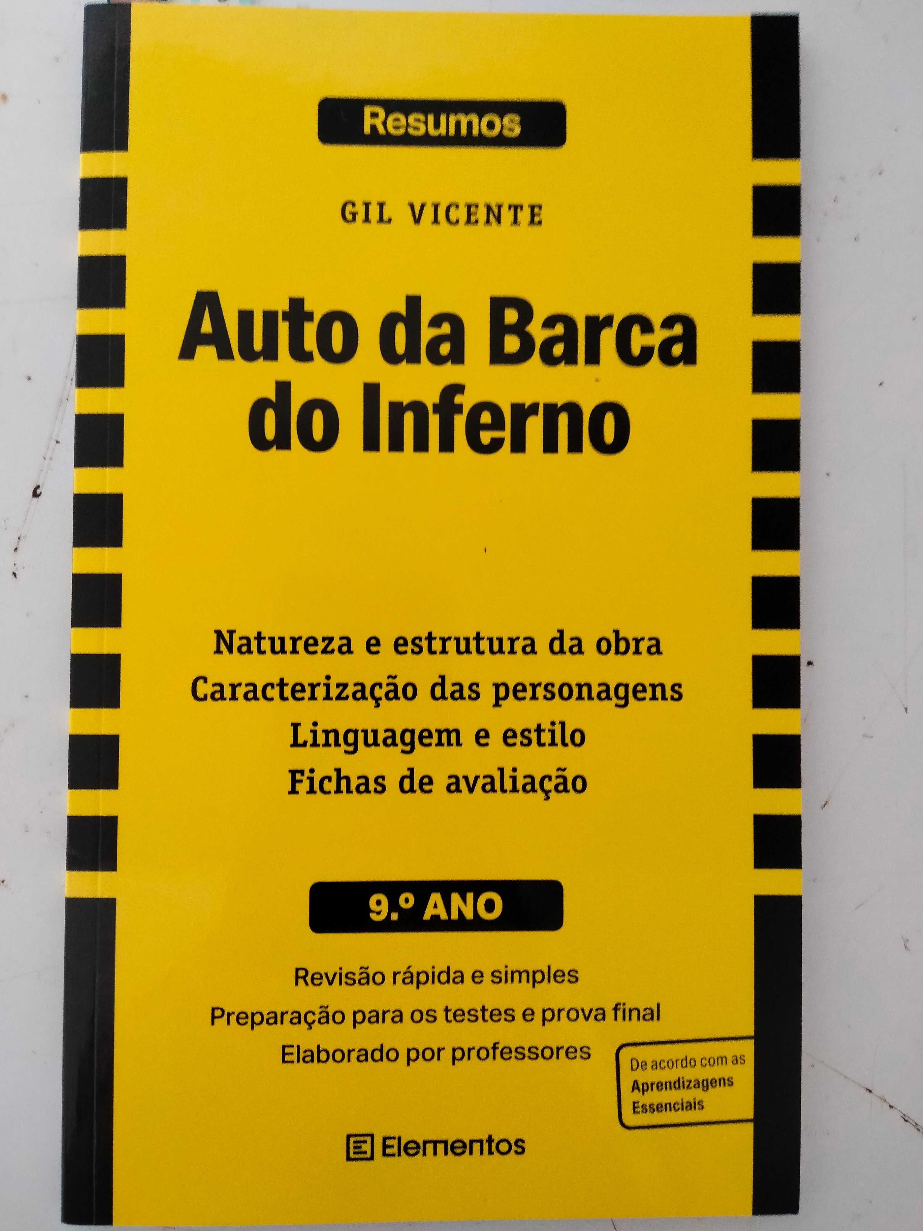 Livro de resumo- Auto da barca do inferno