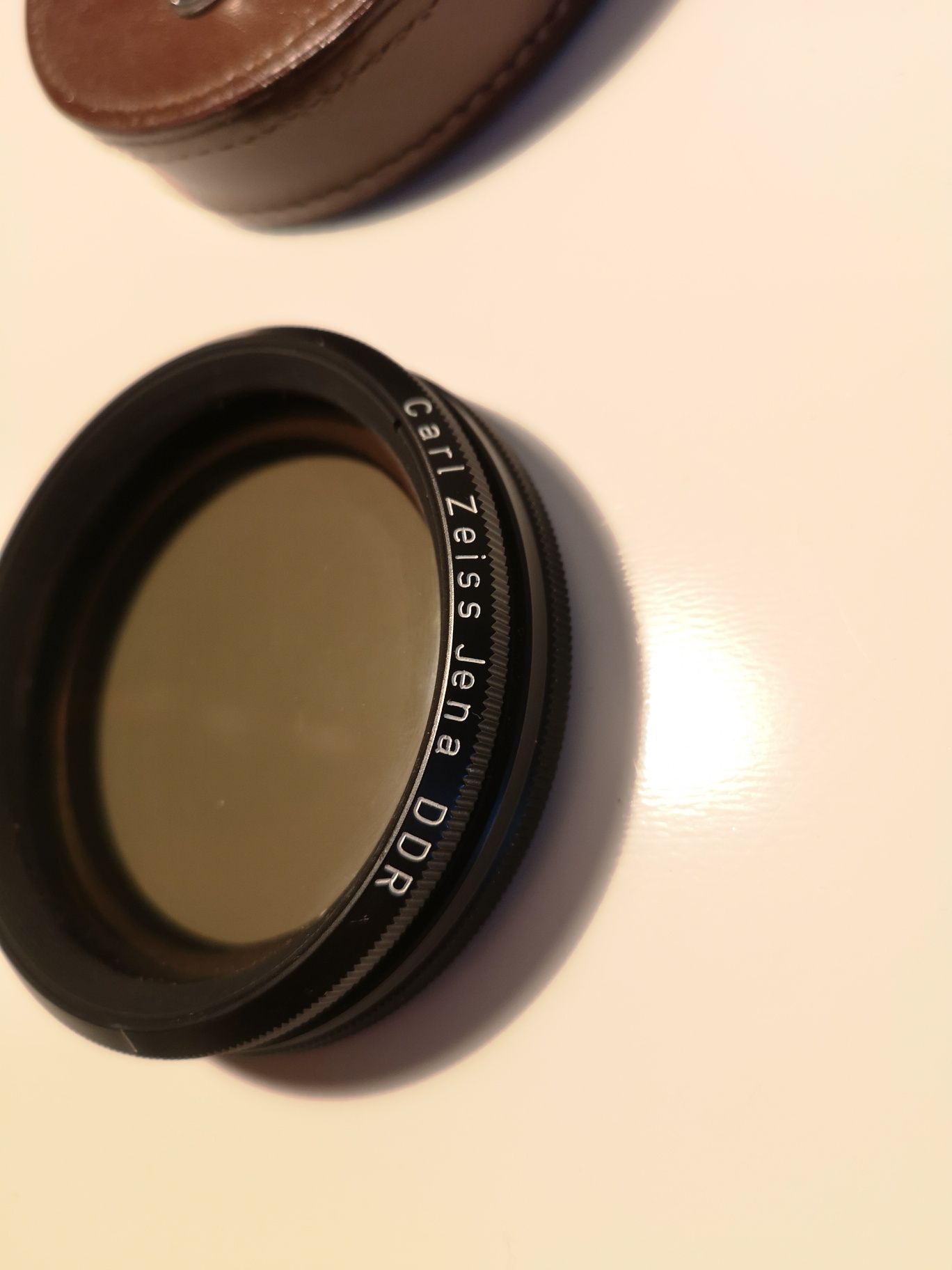 Carl Zeiss Jena Bernotar M58 filtr polaryzacyjny Lustrzanka