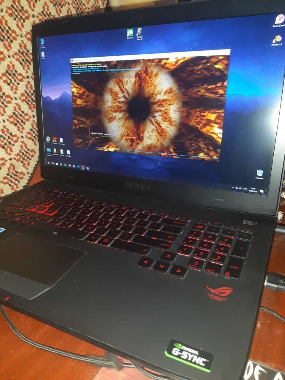 Игровой ноутбук ASUS ROG G751JY