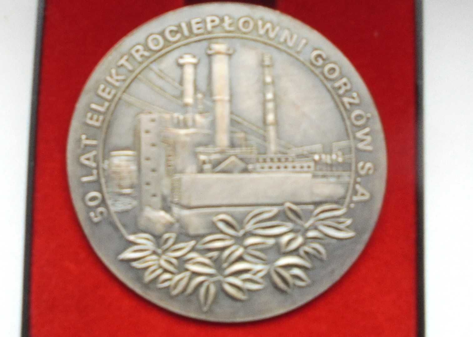 Medal okolicznościowy  50 lat Elektrociepłowni Gorzów