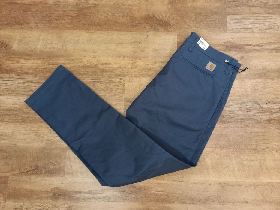 Carhartt WIP Sid Pant W36 L34 Stone Blue Original. Нові чіноси слім