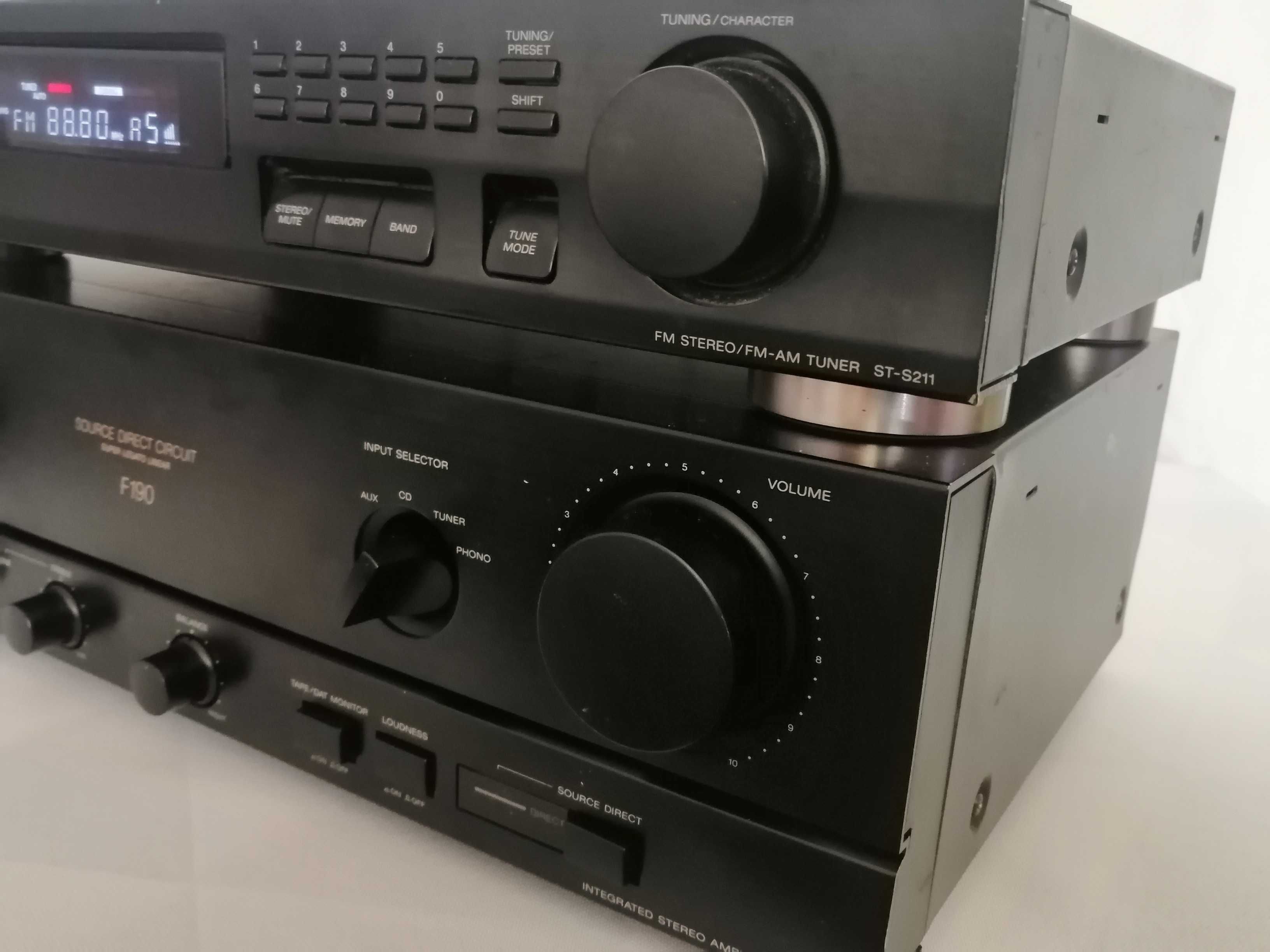 Sprzedam system audio SONY TA-F190 + tuner SONY ST-S211 oryginał
