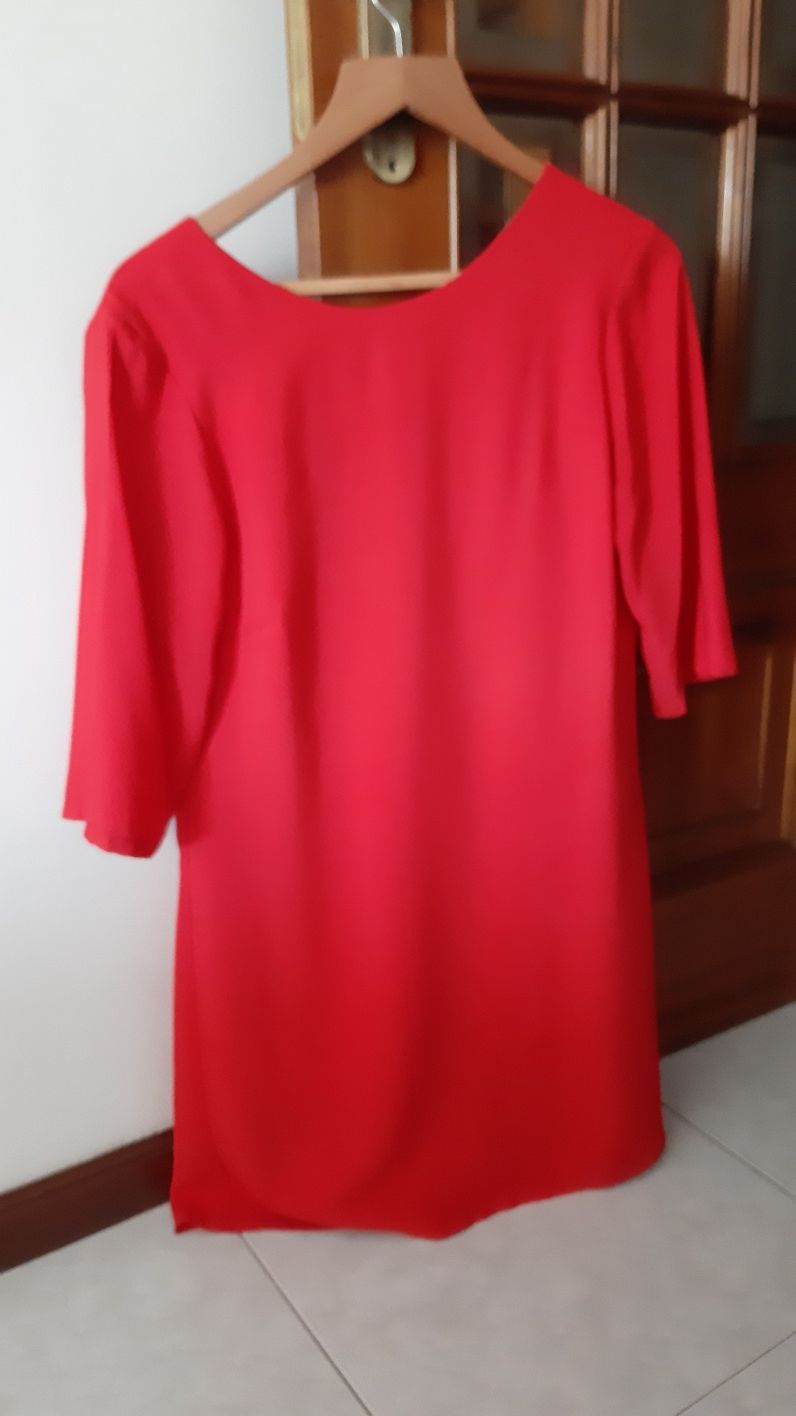 Vestido corte direito