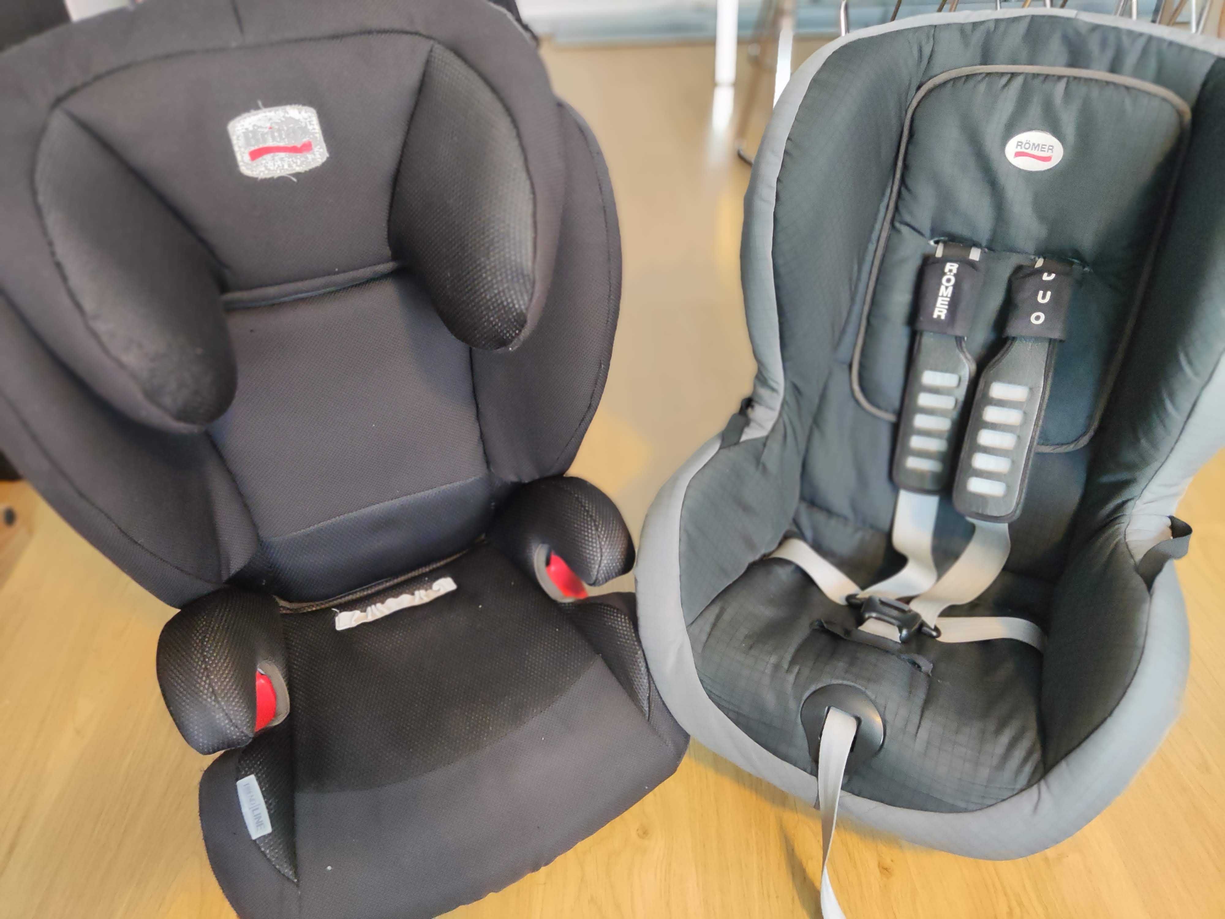 Cadeiras Bébé Auto Britax Romer Duo Plus e Britax Romer KidFix
