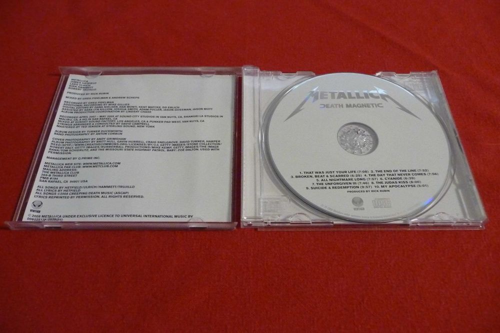 METALLICA - Death Magnetic - CD