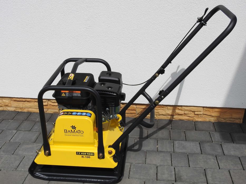 Ubijarka, Zagęszczarka Bamato, płyta wibracyjna, waga 90kg nowa z gumą