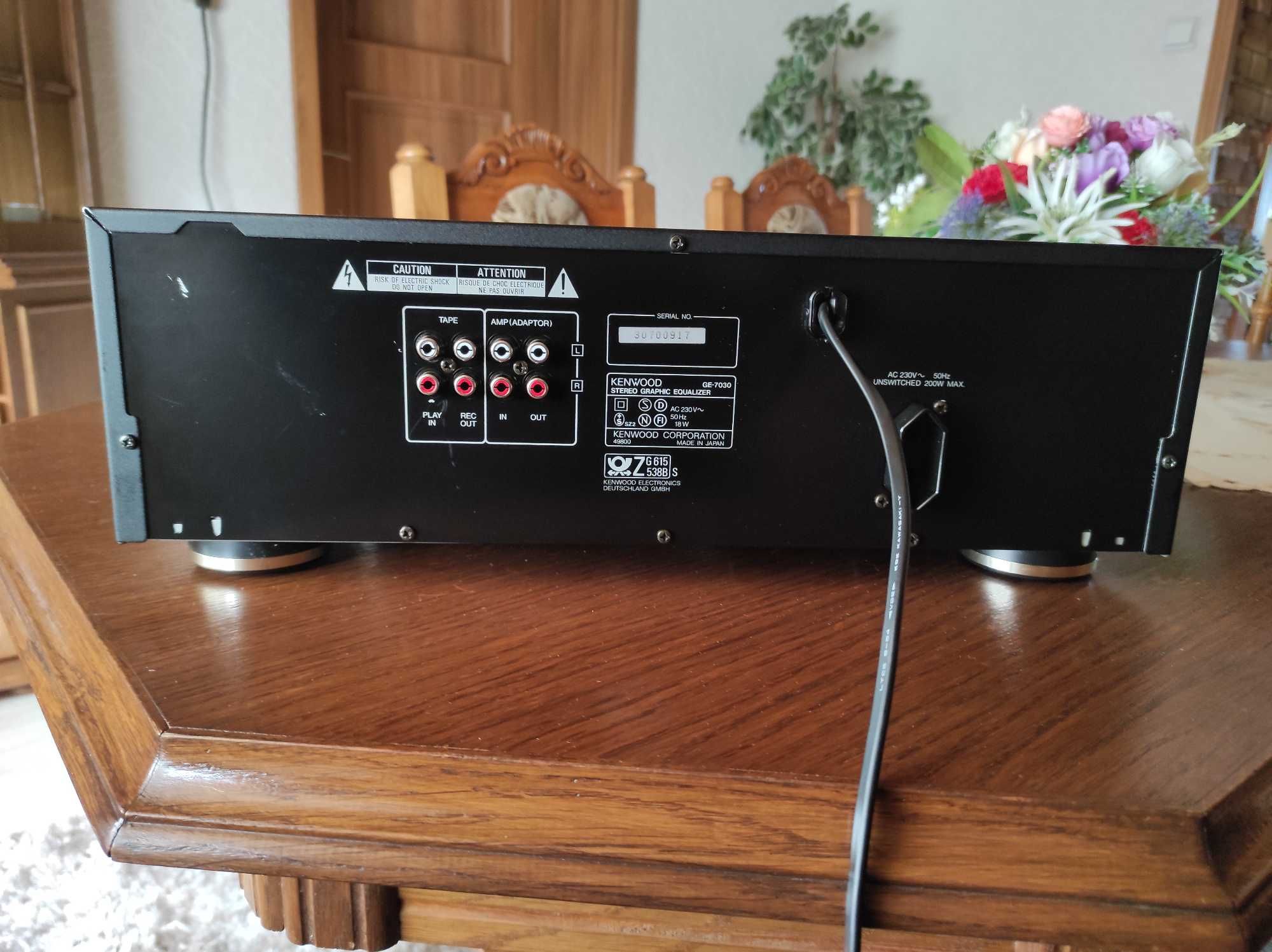 Korektor graficzny, equalizer Kenwood GE-7030