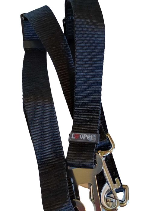 Przegroda LovPet do auta dla psa + 2 pasy | Uniwersalna 91–153 cm