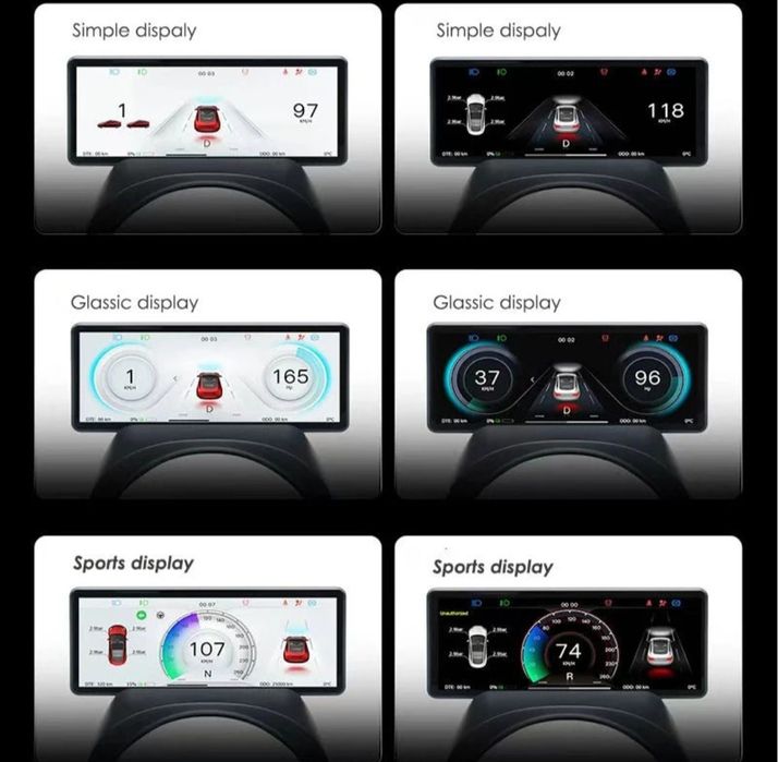 Дополнительный екран Tesla 3/Y 2018-2023