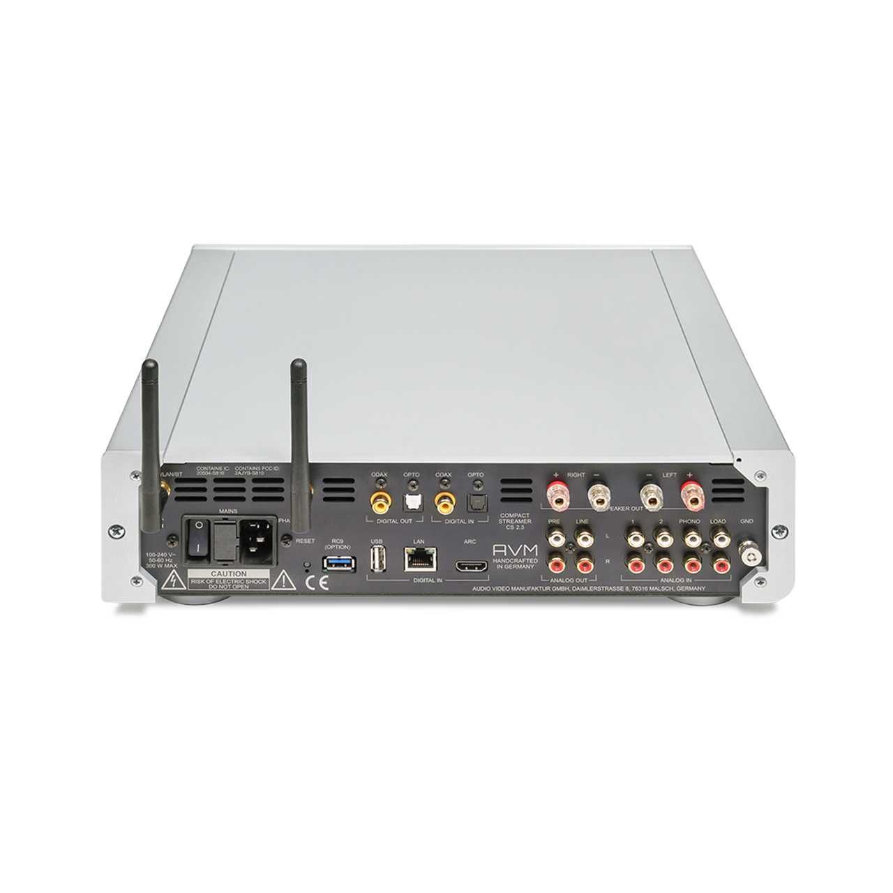 AVM Inspiration CS 2.3 2x140W Wzmacniacz z CD OUTLET CHROME SKLEP