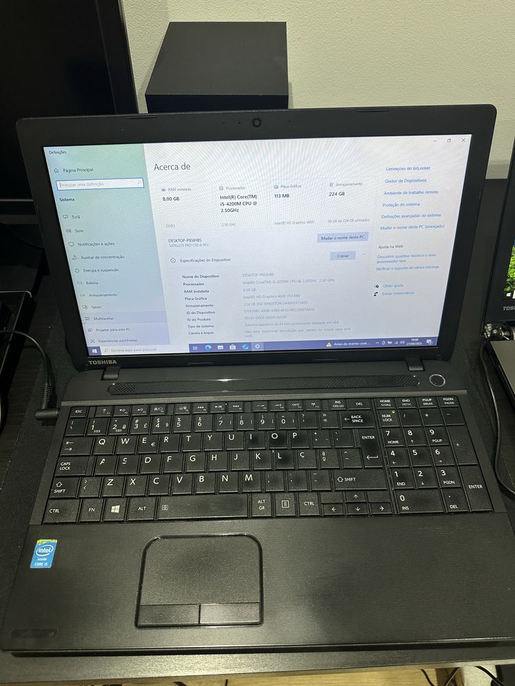 Portatil TOSHIBA PRO C50   i5