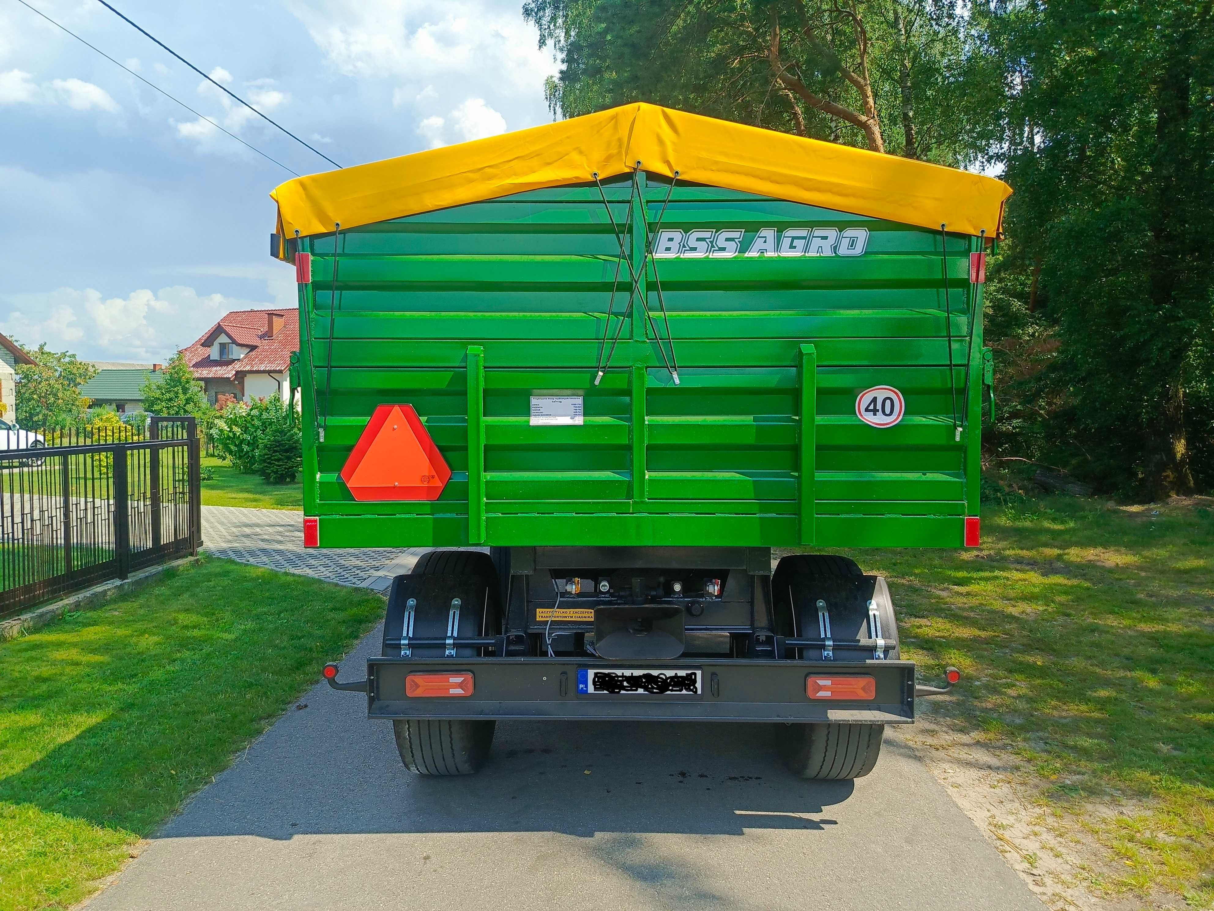 Przyczepa PS Brandys 10,08 HL 8t 12 t D47 D55