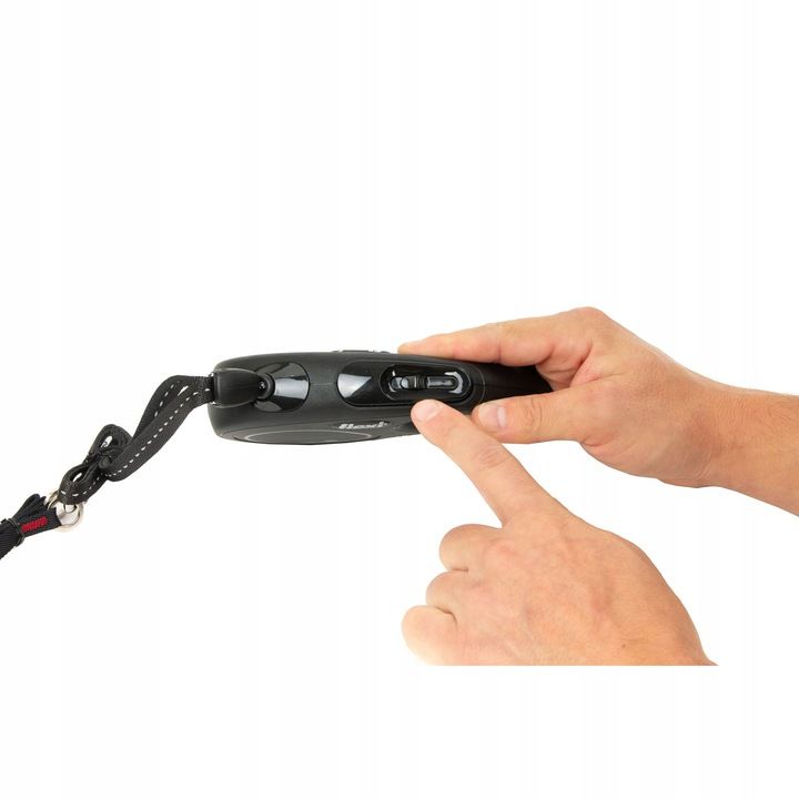 Flexi New Classic M Linka 5m Czarna Do 20kg
