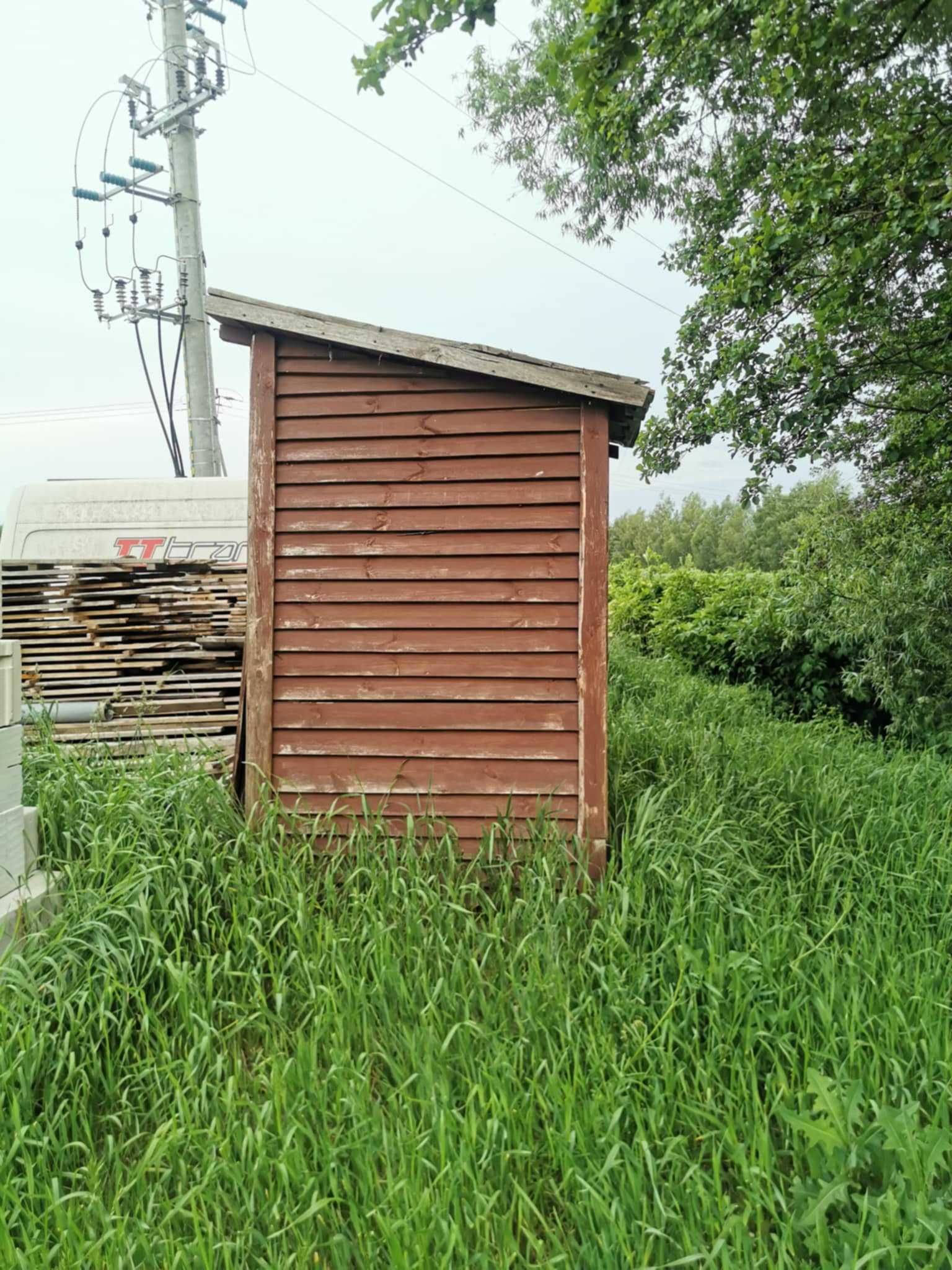 WC toaleta na budowę działkę