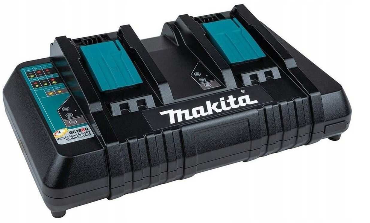 Ładowarka dwugniazdowa dwuportowa podwójna MAKITA DC18RD