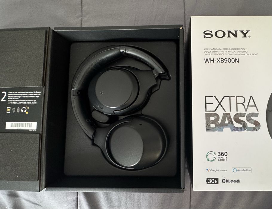 Sony WH-XB900N Extra Bass ANC BT Bluetooth Aktywna Redukcja Szumów