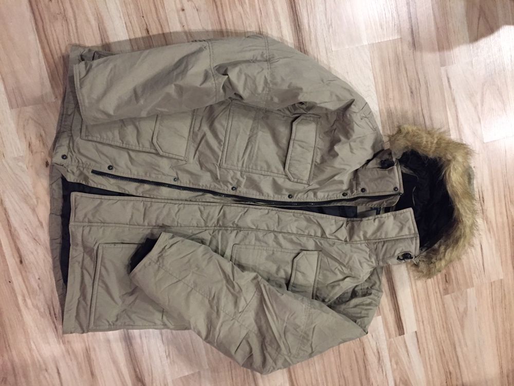 Męska parka H&M rozm. M ciepła