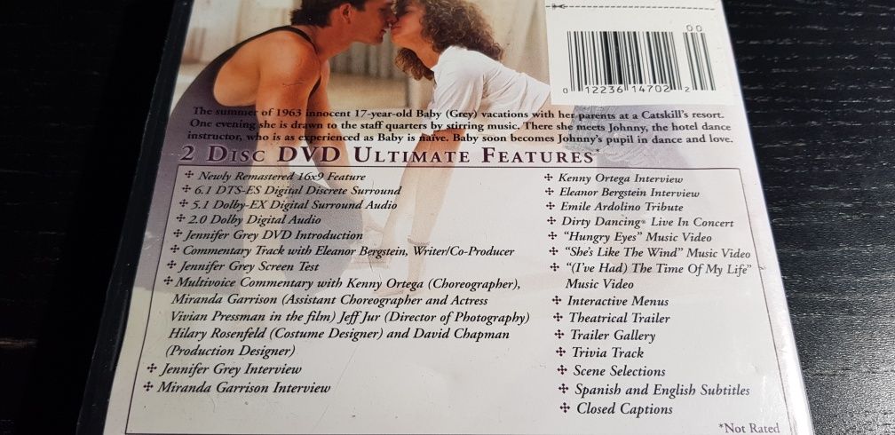 Dirty Dancing Special Edition film dvd region 1 NTSC