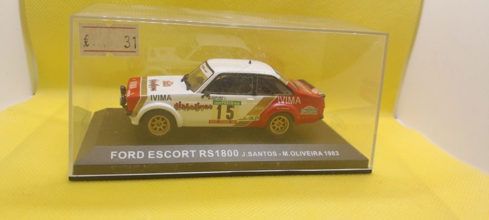 2 miniaturas rally 1/43