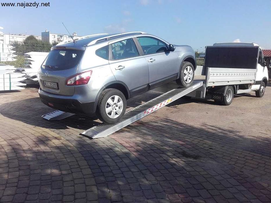 Najazdy Aluminiowe 3,5m 4t Cert.CE/Gwarancja/Dostawa w cenie