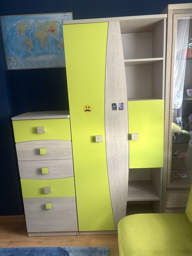 Meble młodzieżowe  zielone