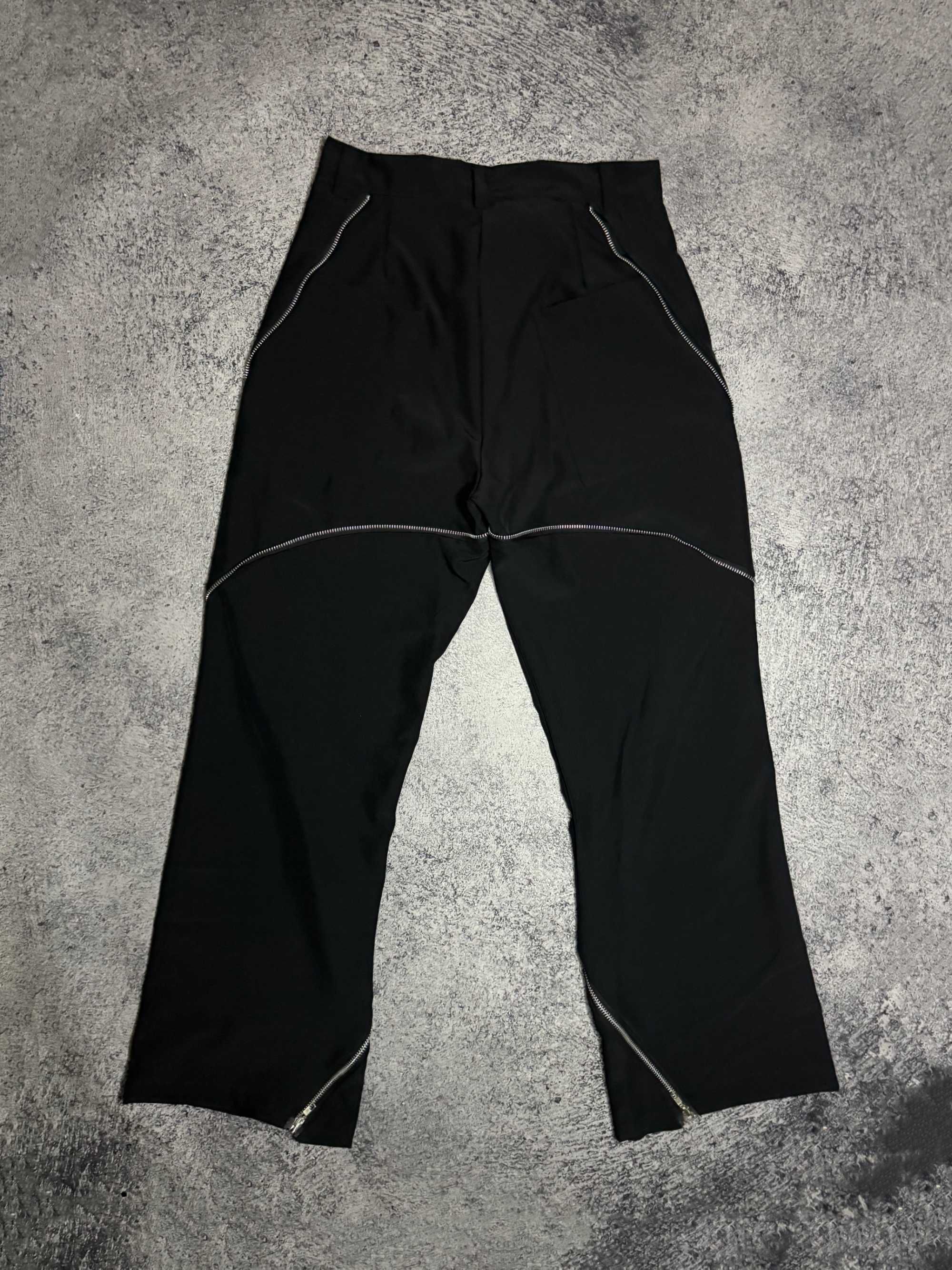 БЕЗ ПЕРЕДОПЛАТ! Штани Rick Owens type клеш з молніями opium archive