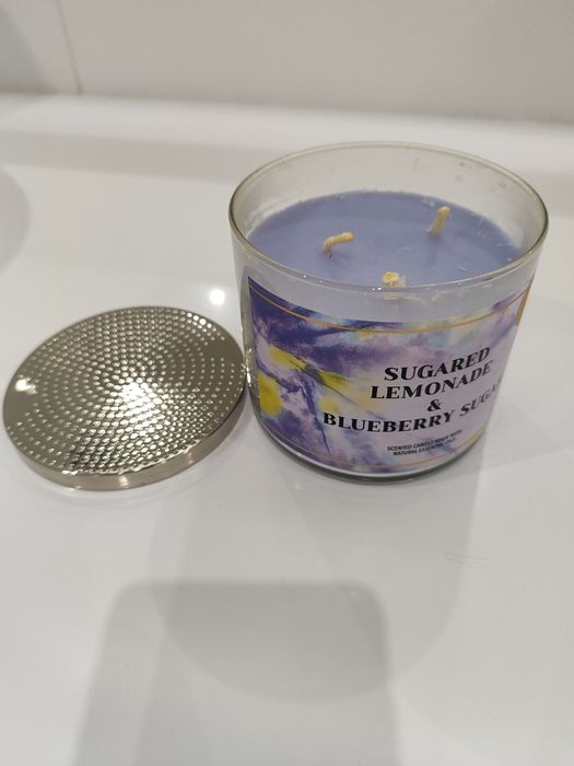 Ароматична свічка Cotton candy champagne від Bath and body works