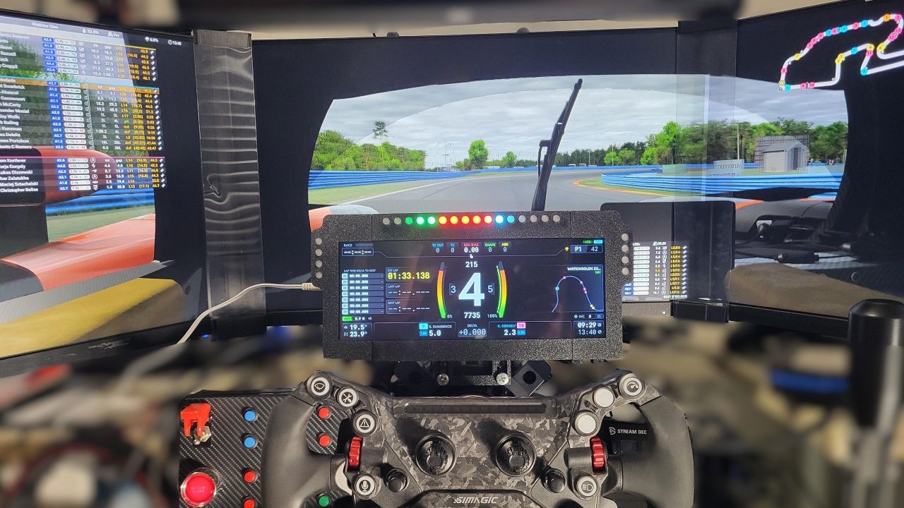 SimRacing Dashboard
