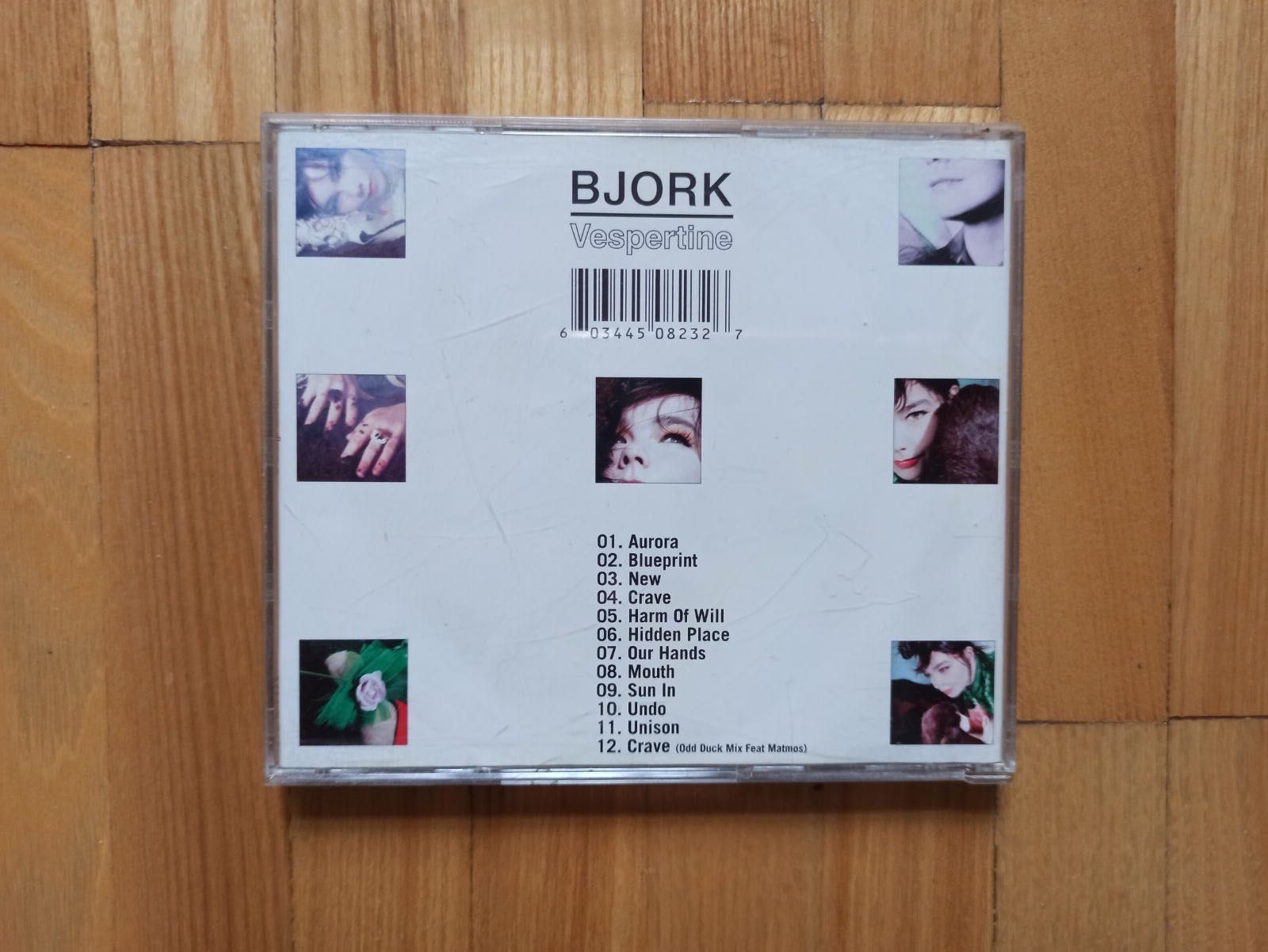 Bjork Vespertine 2001 Бьорк Бьерк Бьёрк CD disk СД Музыкальный диск