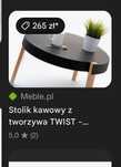 Stolik kawowy TWIST sprzedam