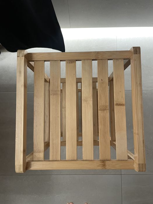 Bambusowa szafka łazienkowa stolik pomocniczy salon ikea