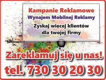 Wynajem przyczep , Reklama z Nagłośnieniem, Mobilna Reklama, WYBORY