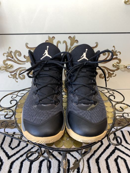 Черные высокие кеды кроссы кроссовки nike air jordan super fly 44