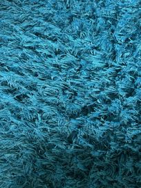 Dywan niebieski morski 120x170 shaggy