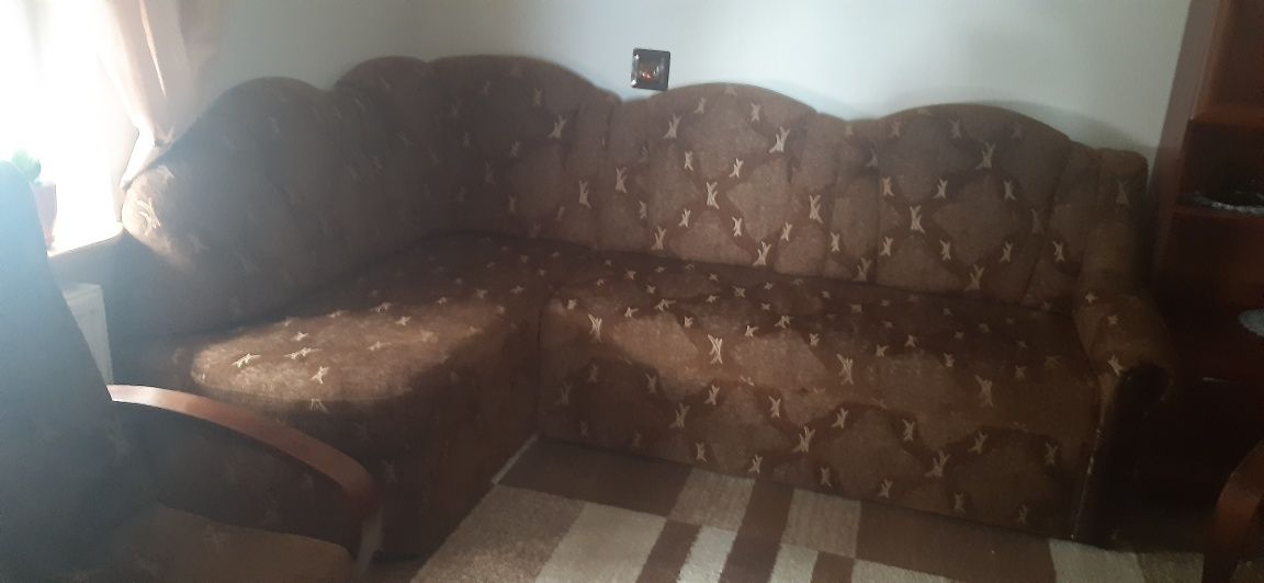 Narożnik, rogówka, komplet wypoczynkowy + 2 fotele gratis