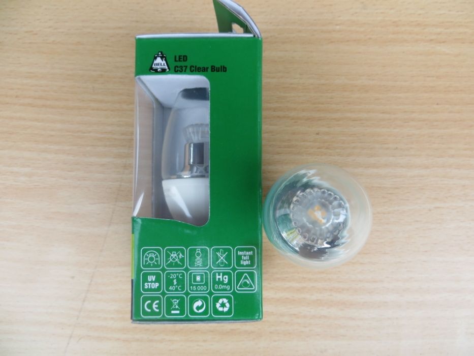 Zarówki led typ angielski za 10 szt.