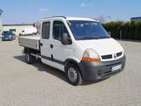 Renault MASTER DOKA  2,5DCi / Doka / 7 osób / Hak / Skrzynia Alu / Oryginał