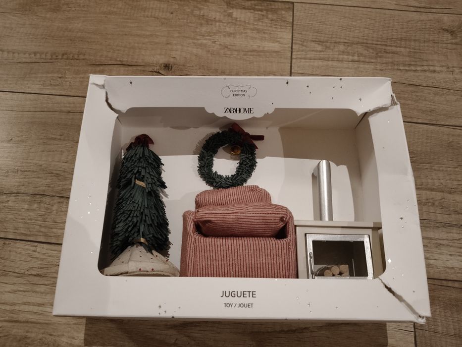 Zara świąteczne zestawy do domku jak do myszek maileg