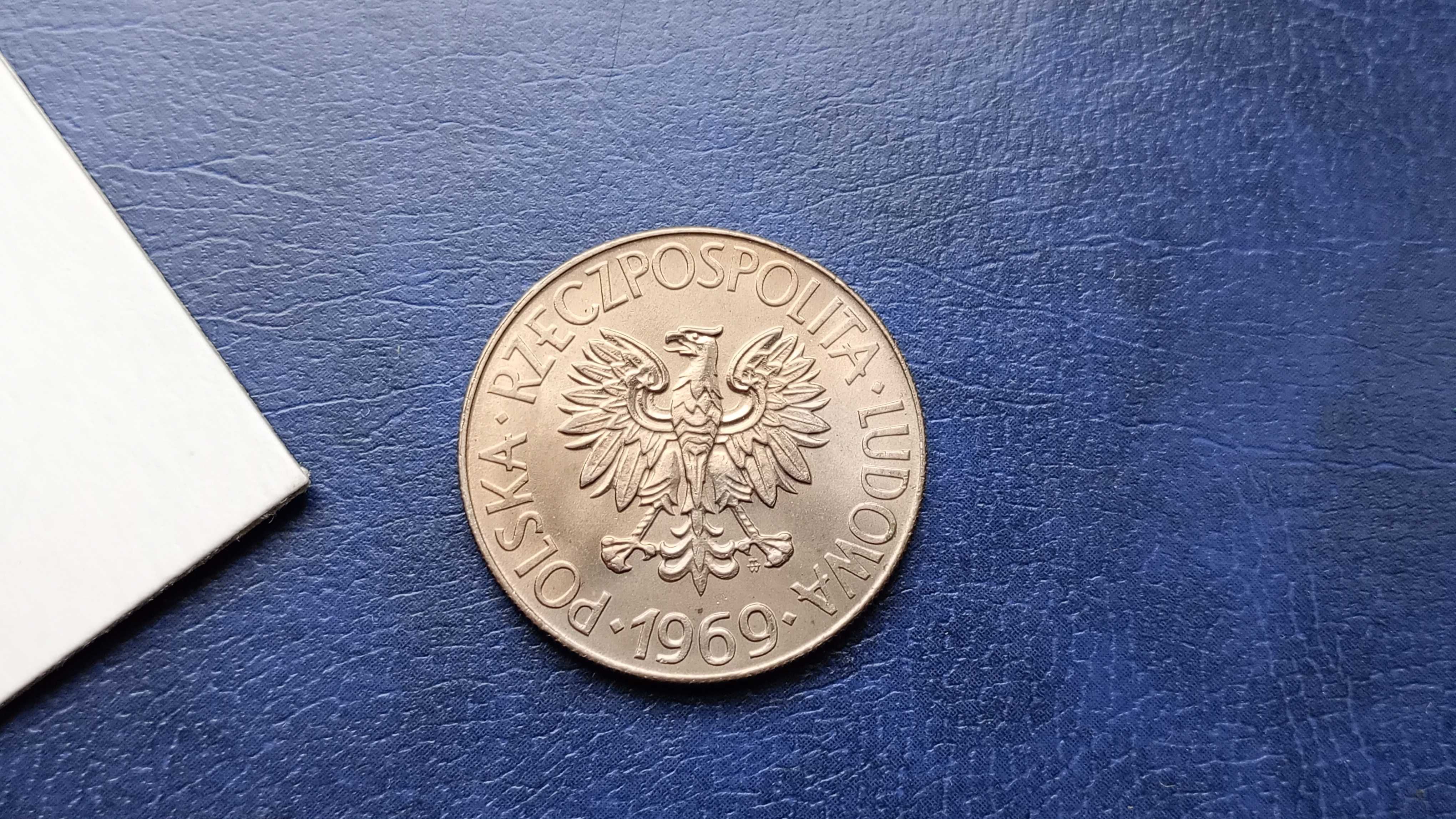 Stare monety Medal 10 zł 1969 Tadeusz Kościuszko PRL Cudo