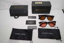 Okulary BRADDELL OPTICS FL-41 Rose i FL-60 na migrenę światłowstręt